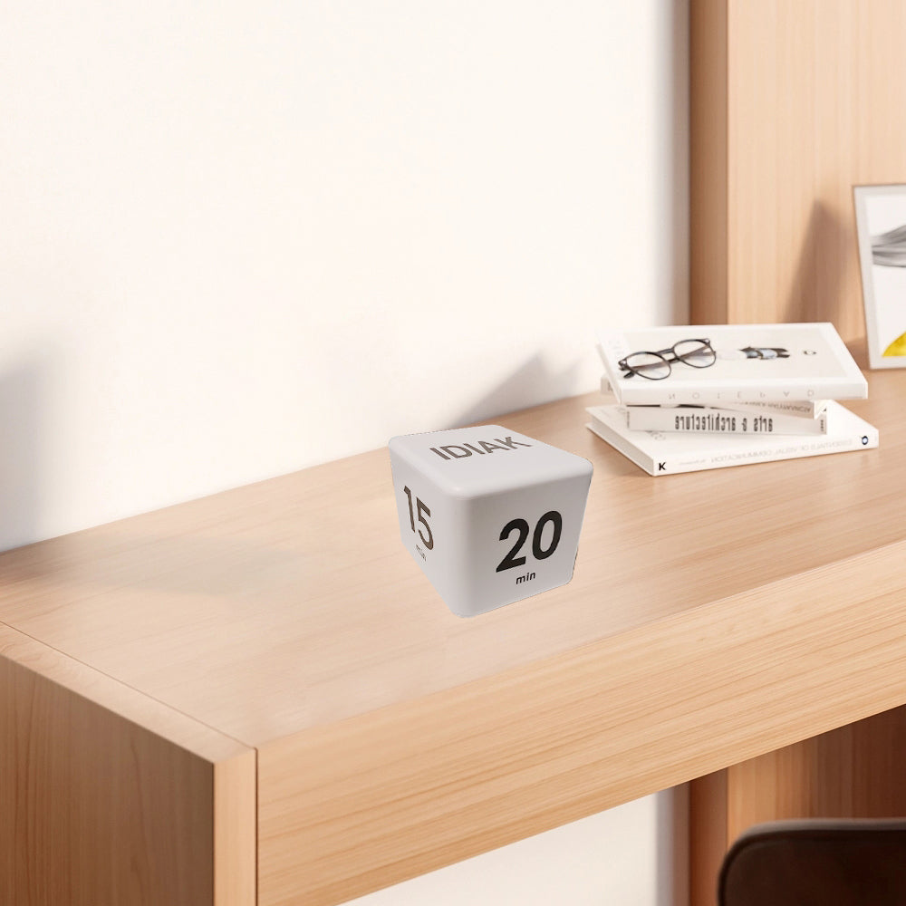 iDiAK Magic Cube Timed Time Adults Management for Workout, Kitchen, Studying, Cooking