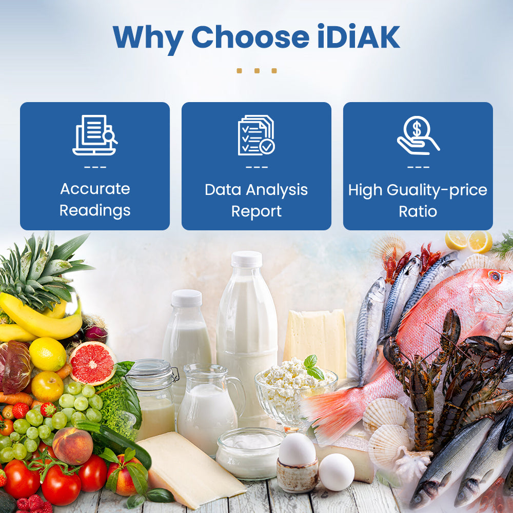 iDiAK U60T USB Temperature Data Logger Single Use PDF/Excel 60 Days Cold Chain Transportation Fresh Tag